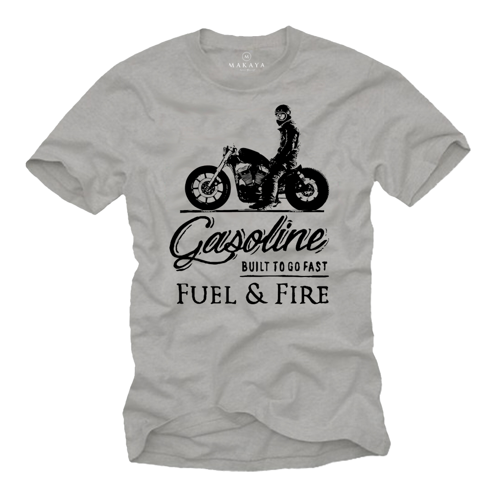 Herren T-Shirt - Cafe Racer Biker