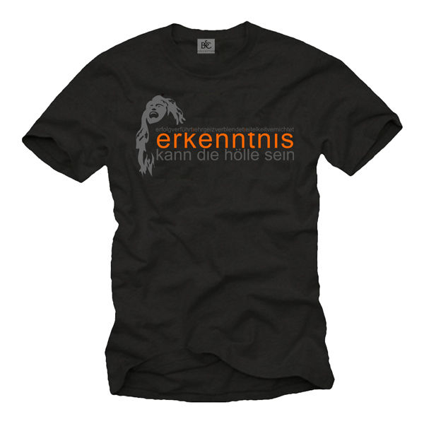 Men's  T-Shirt - Funny Slogan Erkenntnis